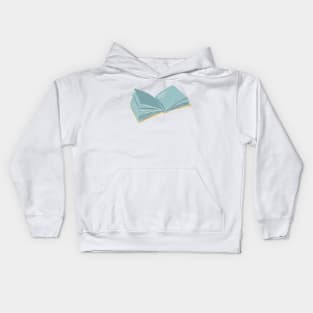 Teal Book Kids Hoodie